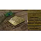 handmade brass letter holder, key holder, card holder