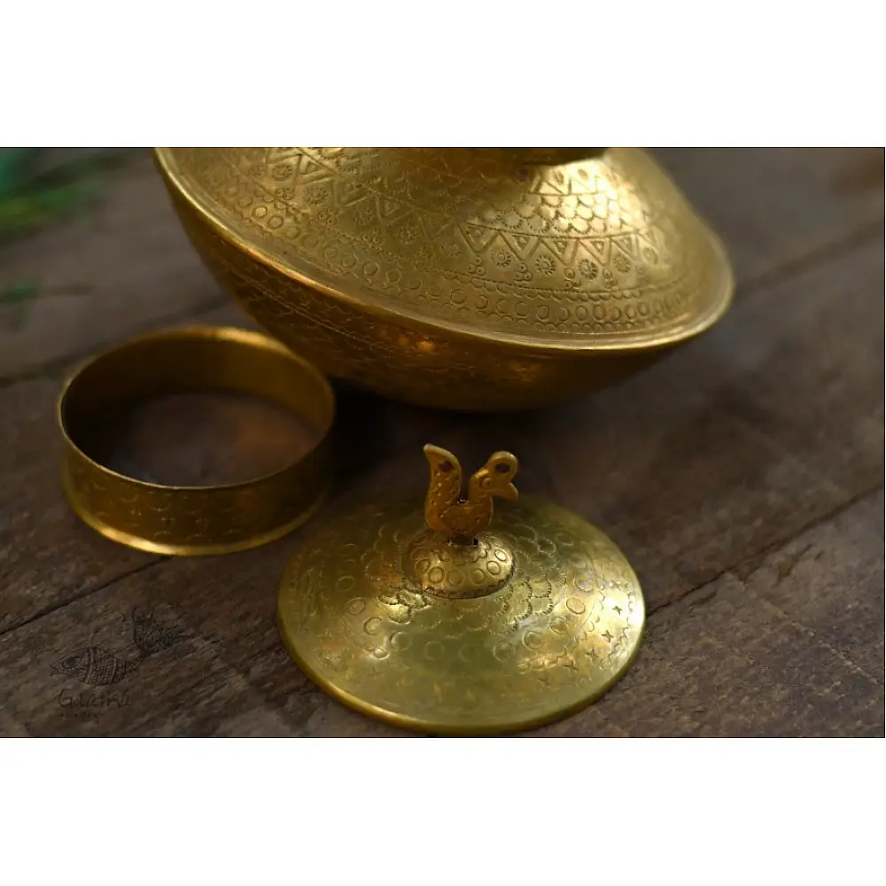Handmade Brass Kalash - Ghada