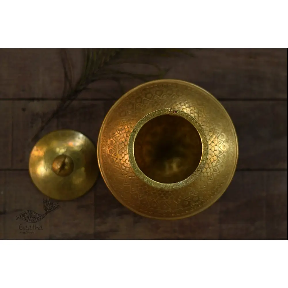 Handmade Brass Kalash - Ghada