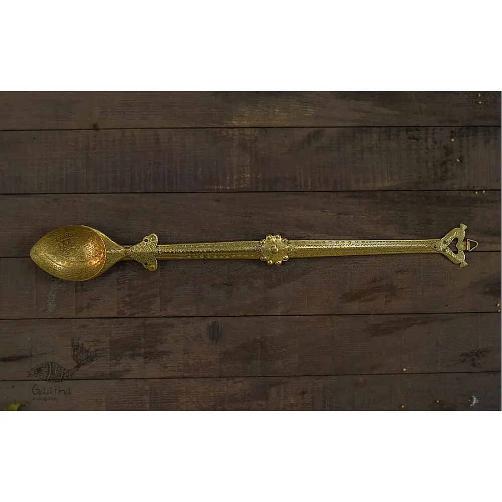 Handmade Brass Kitchen Decor Wall Hanging Spoon