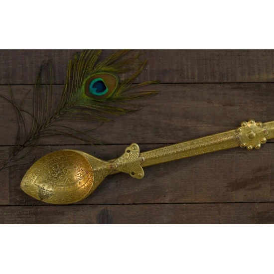 Handmade Brass Kitchen Decor Wall Hanging Spoon