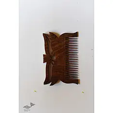 A Garden To Keep | Traditional indian Wooden Designer Comb