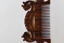 A Garden To Keep | Hand carved Wooden comb 