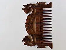 A Garden To Keep | Hand carved Wooden comb 