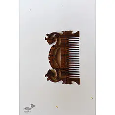 A Garden To Keep | Hand carved Wooden comb 