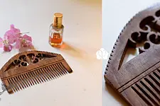 A Garden To Keep |Handmade Royal Wooden comb  