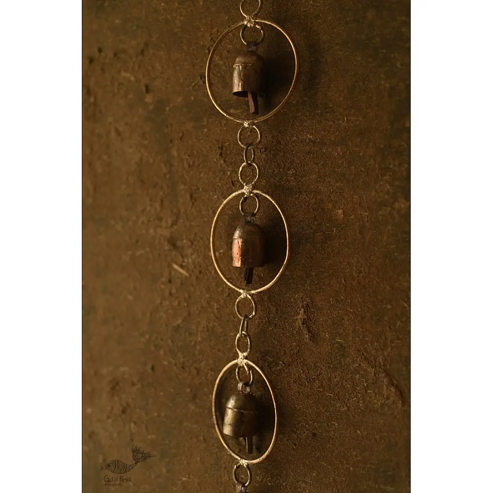 shop handmade iron hanging bell - Bells In Circles