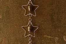 Jingles & Carrolls ~ Kutch Metal Hanging Bell - Bells In Stars