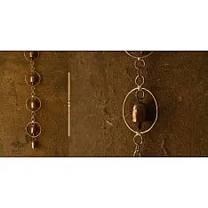 Jingles & Carrolls ~ Kutch Metal Hanging Bell - Bells In Circles