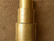Ahar ✽ Brass - Folding & Hanging Bulb Lamp Shade (12.5" x 5.3" x 3") Ahar ✽ Brass - Folding & Hanging Bulb Lamp Shade (12.5" x 5.3" x 3")