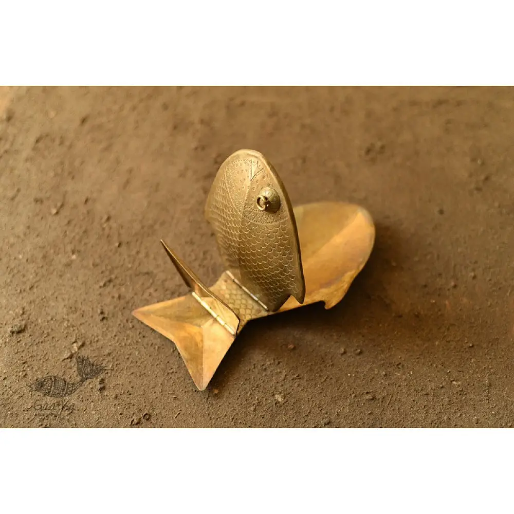 handmade brass Fish Platter