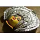shop handmade chhau mask from bangal - durga-silver