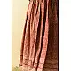 shop Jawariya Block Printed Long Skirt / Ghagra - Red