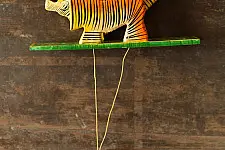 Handmade Wooden Toy - Tiger