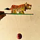 shop Handmade Wooden toy Tiger