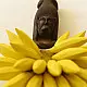 shop Handmade Wooden Wall Hanging ~ Monkey & Bananas