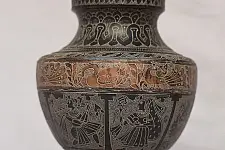 Antiquities from Khajuraho | Gangajali with copper band