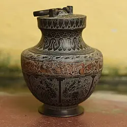 Antiquities from Khajuraho | Gangajali with copper band