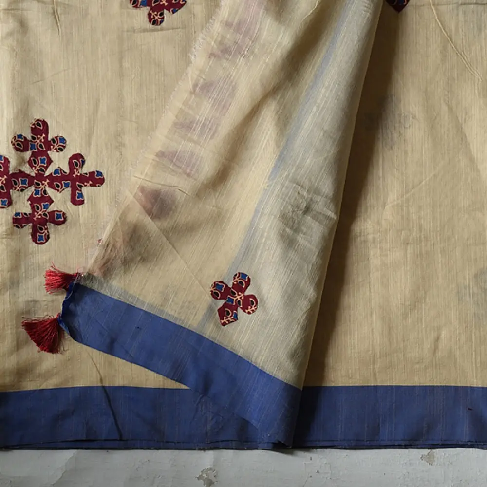 Shop patchwork Cotton Saree