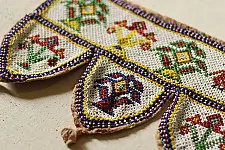 Prachin . प्राचीन | Handmade Bead Work ~ Old Latkan Hanging - Cow