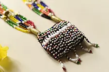 Folk Love ~ Banjara / Trible Bead Necklace - A