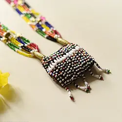Folk Love ~ Banjara / Trible Bead Necklace - A