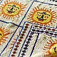 Saurashtra Bead Work - Old & Antique Wall Hanging / Chakda - Sun Motif