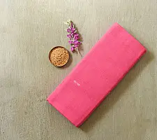 Handlom Cotton Saree | IKAT Pallu ( Pink )