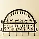 shop  Wrought Iron ~ Leaf & Deer Lamp Holder Hanging 