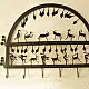 shop  Wrought Iron ~ Leaf & Deer Lamp Holder Hanging 