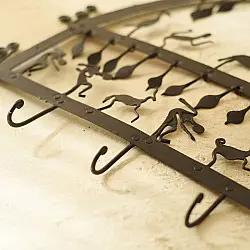 Ahou | Wrought Iron Handmade Diya stand 