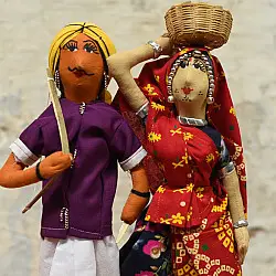 Gudiya - Jhabua Handmade Fabric Doll (Bhil) - I