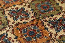 A finite infinity ❧ Kalamkari Natural Color Dhurrie ( 2 X 4 ) - V