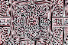 Mandana Art - Painting  (Red)