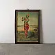 Indian Antique Raja RAvi Verma Print Krishna