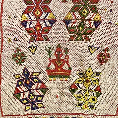 Prachin . प्राचीन  ❂ Saurashtra Region Beaded Old & Antique Wall Hanging - A