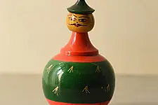 Etikoppaka | Wooden Toy ~ Top