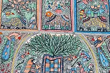 Handcrafted Madhubani Painting