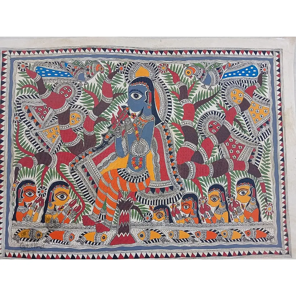 shop Madhubani painting| Gopi Krishna