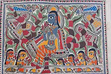 Madhubani Painting | Gopi Krishna
