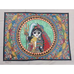 Madhubani painting | Ardhanaranari