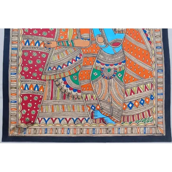 shop Madhubani painting| Radhe Krishna