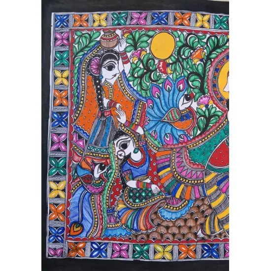 shop Madhubani painting| Krishnasakhi