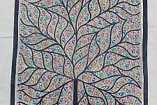Madhubani painting | Tree of Life ( Birds )