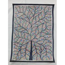 Madhubani painting | Tree of Life ( Birds )