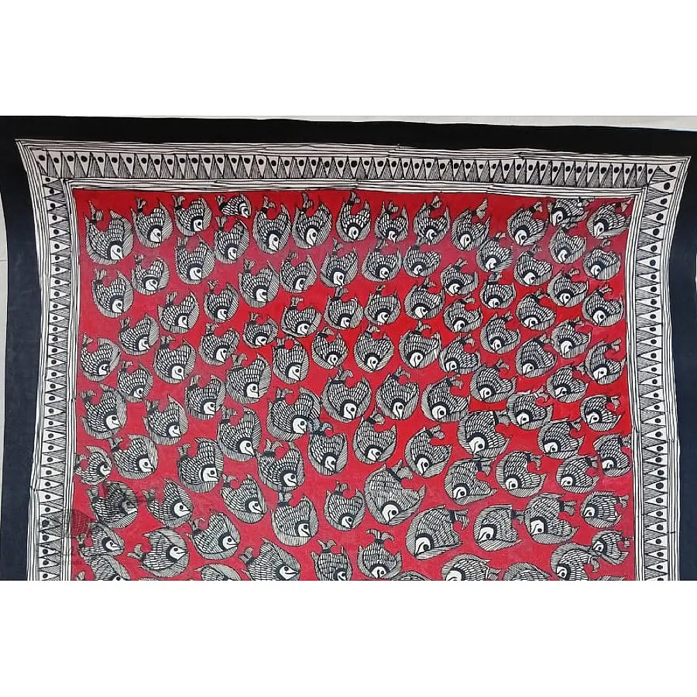 shop Madhubani painting| Circle Of Fishes