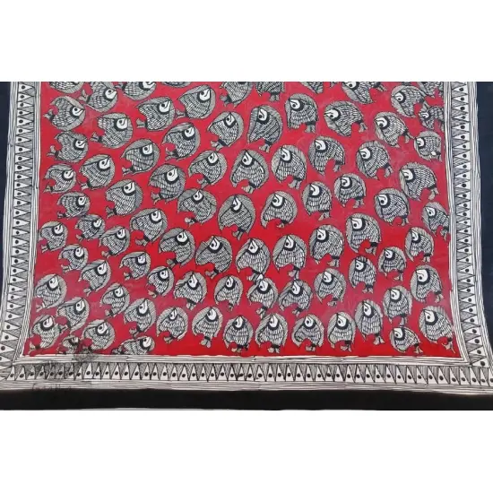 shop Madhubani painting| Circle Of Fishes