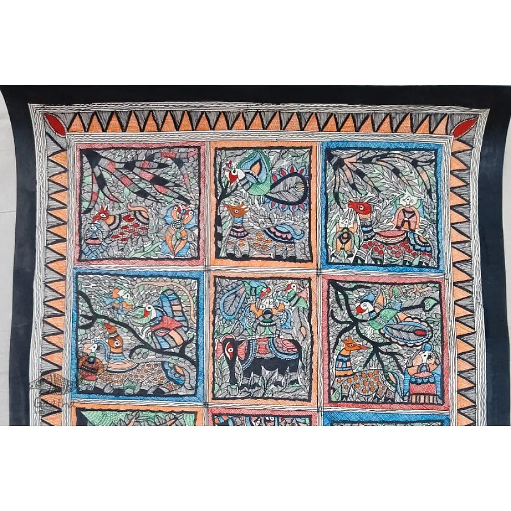 shop Handcrafted Madhubani painting