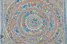 Madhubani Hand Painted Painting