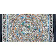 Madhubani Hand Painted Painting